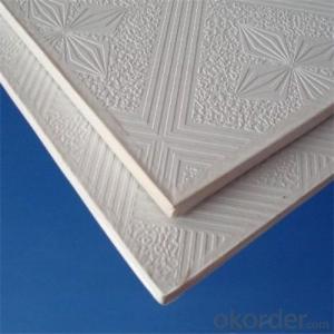 High Quality PVC Facing Gypsum Ceiling Tiles