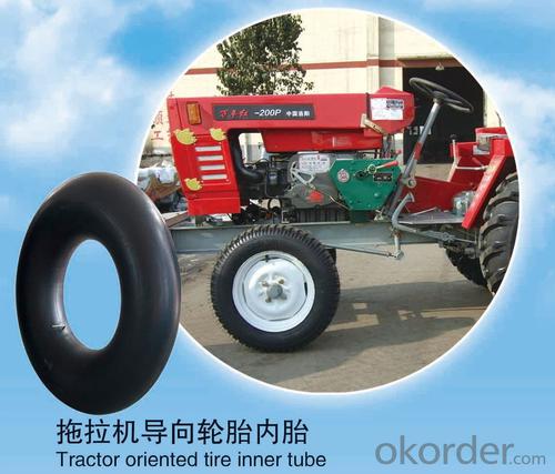 Tractor Natural Tube 4.00-8 oriented/driving tire System 1