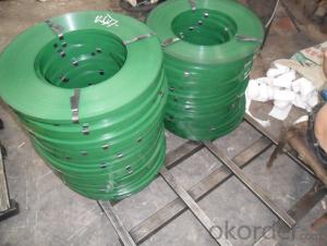 Binding Electro Gi Wire Paintbaked Steel Packing Strips Oscillated