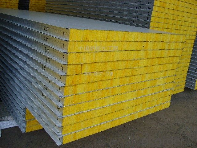 Glass Wool Board 20kg/m3 With Aluminum Foil Facing