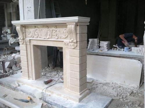 Fire place made from Marble System 1