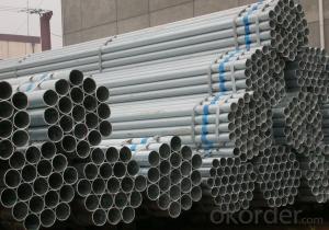 Water gas galvanized welded steel tube System 1