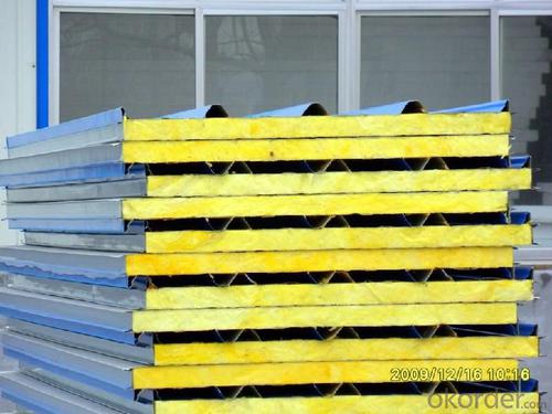 Glass Wool Board 12kg/m3 with Aluminum Foil Facing System 1