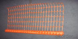 high tensile strength safe netting/warning mesh/orange barrier mesh