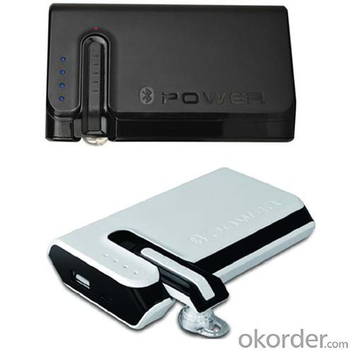 Newest Arrival Mobile Power Bank 7800mAh with Bluetooth Earphone System 1