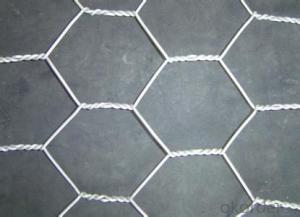 Galvanized Hexagonal Wire Mesh 0.45 mm Gauge