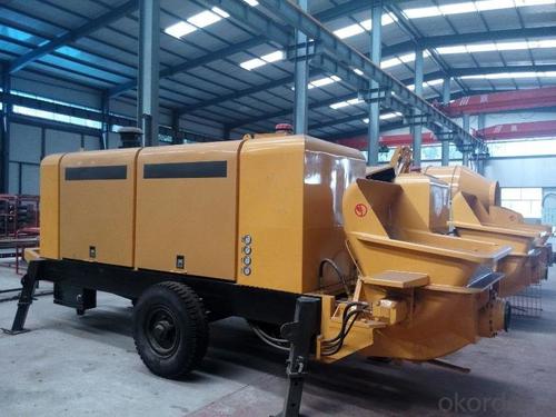 Diesel motor concrete pump System 1