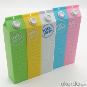 Portable Milk Design Power Bank for Mobile Phone