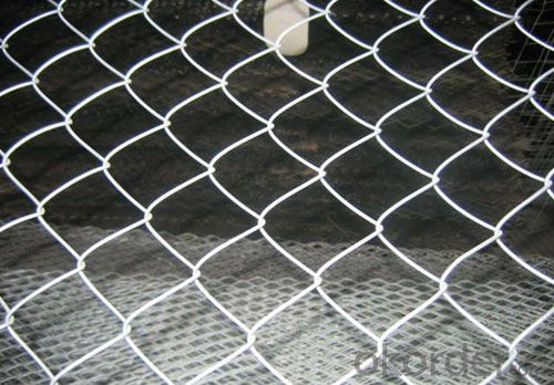 Galvanized Steel Chain Link Fabric in Different Gauges System 1