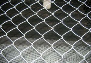 Galvanized Steel Chain Link Fabric in Different Gauges