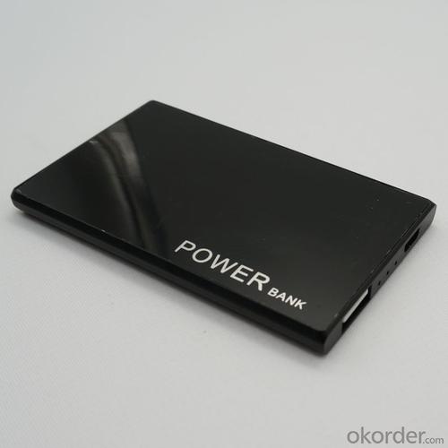 Mobile Charger Credit Card 2200mAh 2600mAh Mobile Power Bank System 1