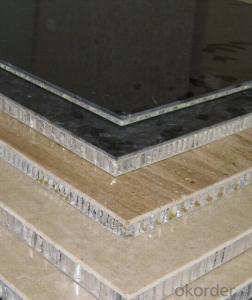 Composite Panel from nature stone System 1