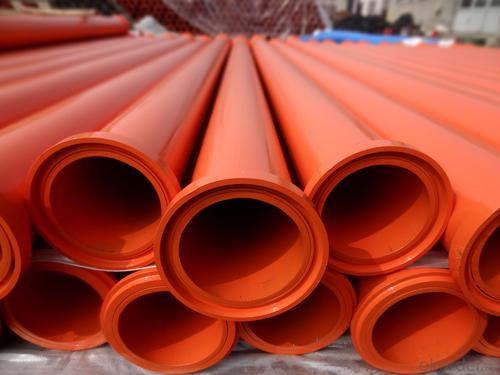 Concrete Pump Truck Parts Delivery Pipe Normal Pipe DN125 3MTR Thick 3.2MM ST52 System 1