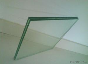 Clear Laminated Glass 6.38mm for Construction, Internal Decoration, Furniture