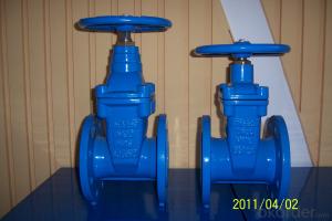 BS5163 DCI Non-rising Gate Valve with pass type