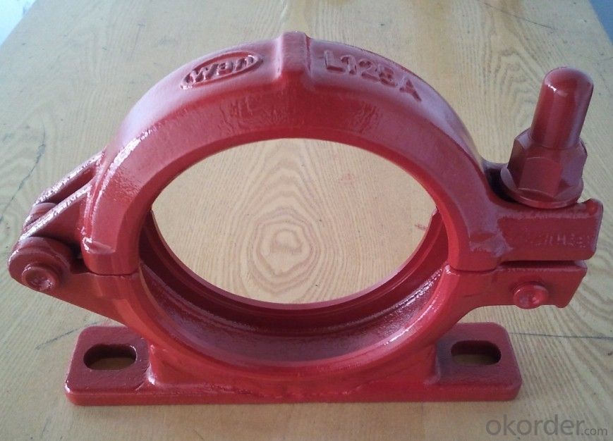 DN 125 concrete coupling with base ,screw type