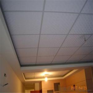 Popular Gypsum Ceiling Tiles 9mm Texture 975