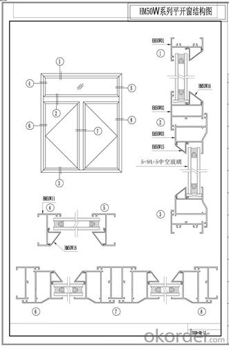 Aluminum Latest Window Design Top Hung Casement Windows In Guangzhou System 1