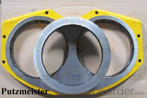 Spectacle Wear Plate  for Putzmeister Concrete Pump System 1