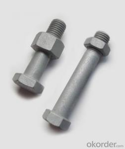 Bolt FULL THREAD M12*60 HEX Made in China