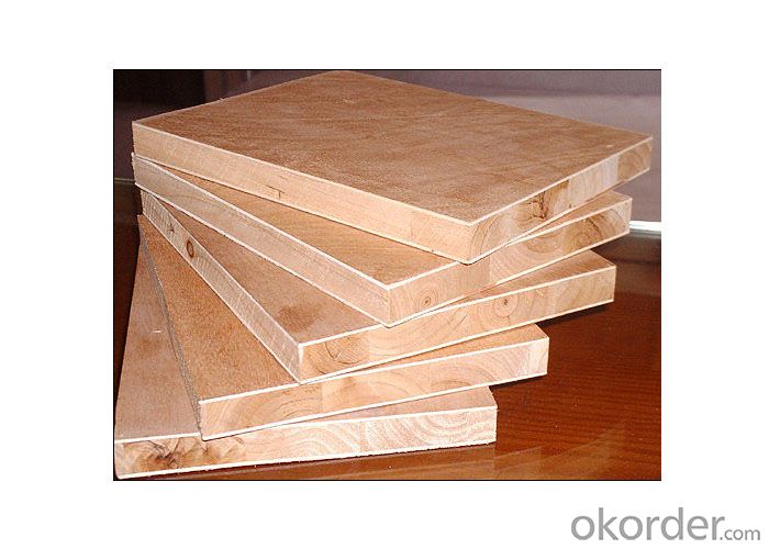 Bintangor Wood Veneer Face block Board Falcata Core