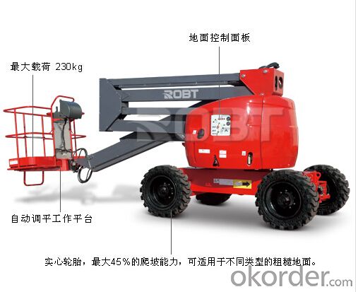 Self-propelled articulated boom lift System 1