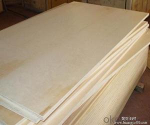 Poplar Wood Veneer Face  Plywood Thick Board