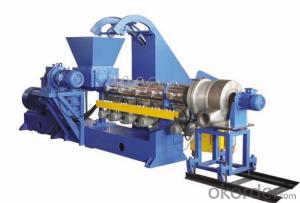 Single Screw Recycling and  Granulating Extruder Line