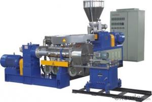 Double Stage Single Screw PP PE film Granulating machine manufacturing line System 1