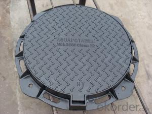 Light cast iron manhole covers System 1