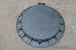 Heavy cast iron manhole covers System 1