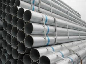 Hot dip galvanized welded steel pipe for gas