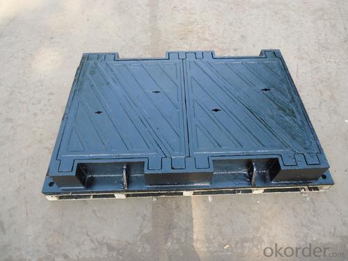 The heavy ductile manhole cover System 1