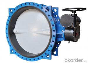 DUCTILE IRON BUTTERFLY VALVE DN1000