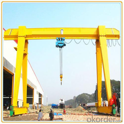 Mh Model Single Beam Workshop Portal Crane System 1