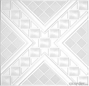Buy Suspended False Fireproof Classic Design Pvc Laminated Gypsum