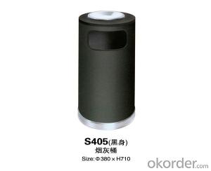 S402Indoor stainless steel ash barrels