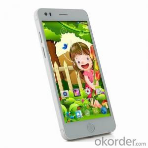 WCDMA 3G Smart Phone 5 inch Dual SIM Android Mobile Phone