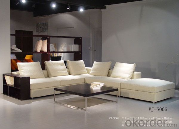 Golden quality modern leather sofa on sale