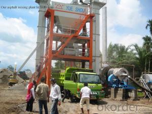asphalt mixing plant LB800  capacity 64t/h,good reputation in russian,Top 10 in 2014,hot sale LB1500 in russian System 1