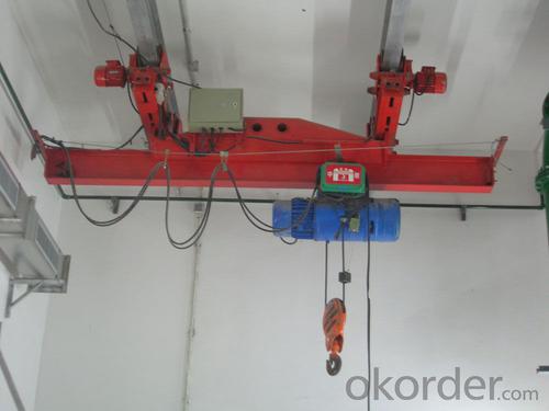 LX single girder suspension overhead crane System 1