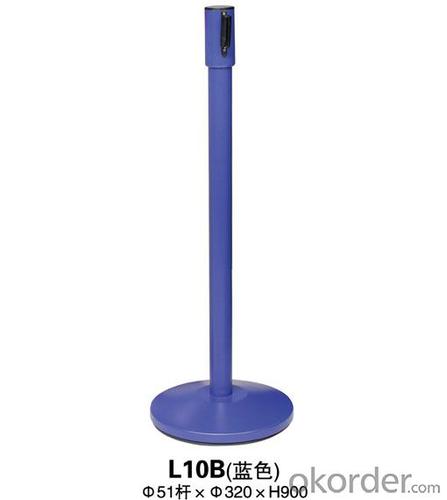 L10B Blue a noodle Stanchion Tubular Steel Railing System 1