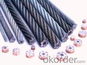 Steel wire rope of 6*19