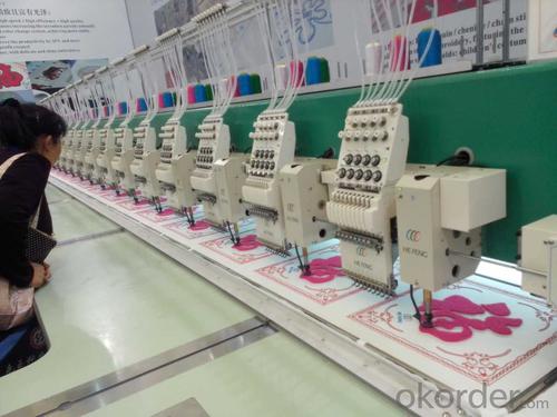 COMPUTERIZED FLAT EMBROIDERY MACHINE - 2-12 HEAD System 1