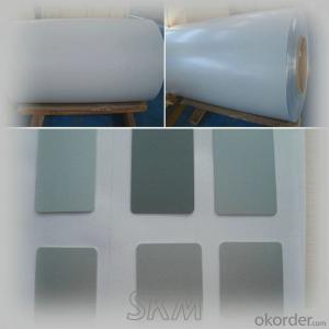 Grey color back coated aluminium sheet rolls System 1