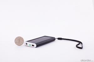 USB Solar Charger in Super Mini Size 1200mAh Portable for Travelling