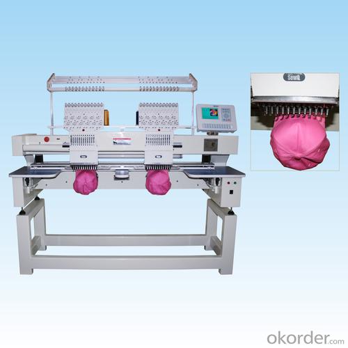 SINGLE/DOUBLE HEAD COMPUTERIZED TUBULAR EMBROIDERY MACHINE System 1