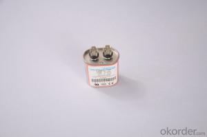 oval single coil air conditional capacitors