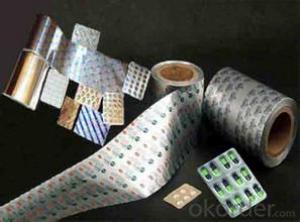 Medicine aluminum foil according to ASTM