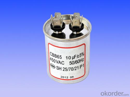 round single coil air conditional capacitors System 1